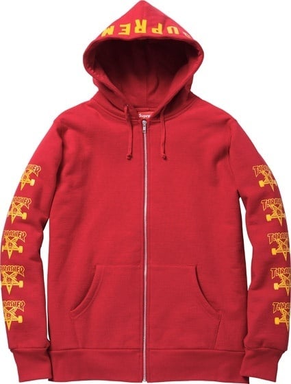 Thrasher Supreme Zip Up